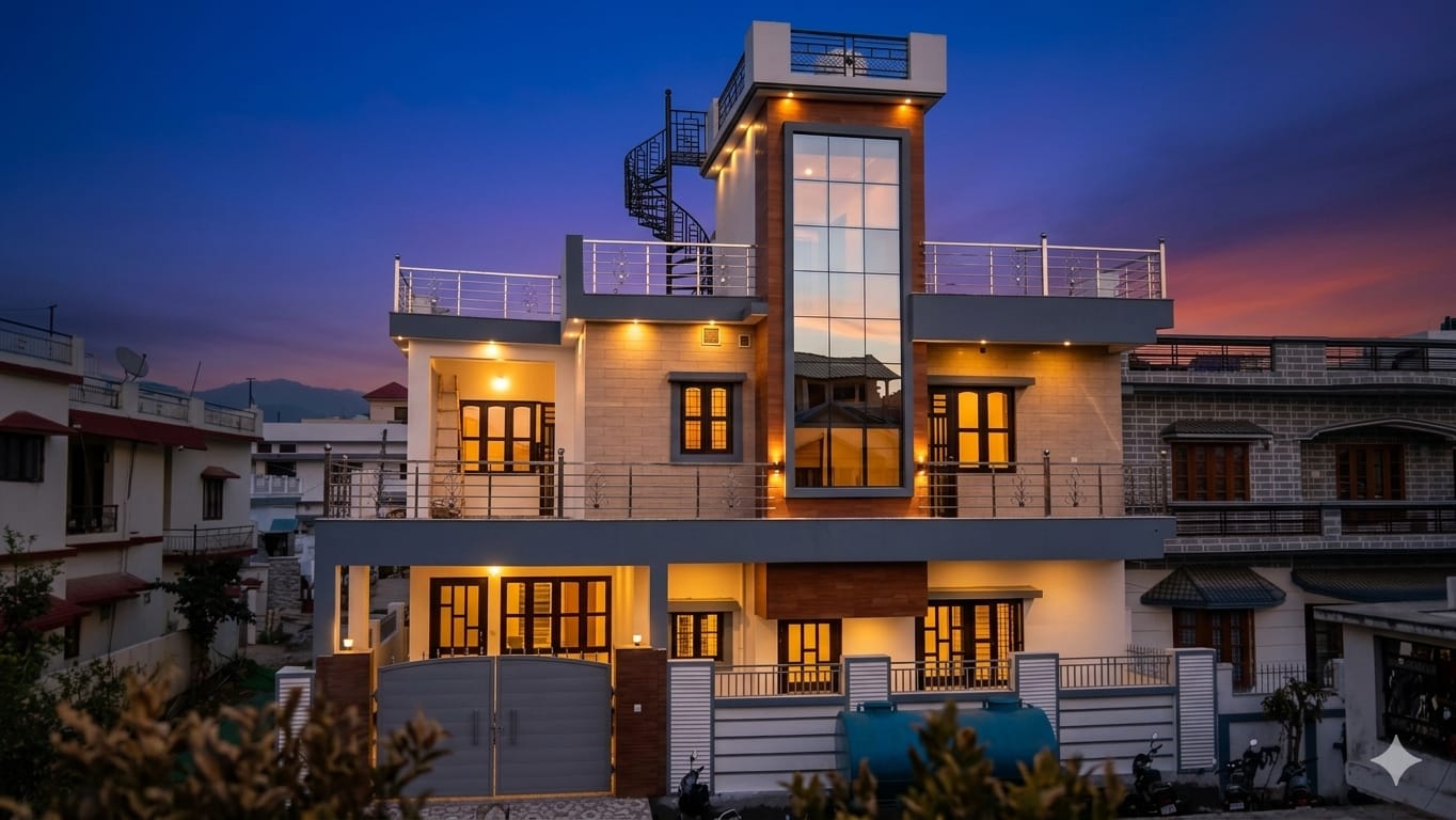 Elegant Exterior - Dehradun